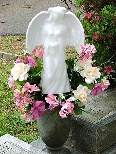Solar Lighted Angel by Eternal Light Memorial Decoration Statue for Your Loved One Powered By Gods Sunlight